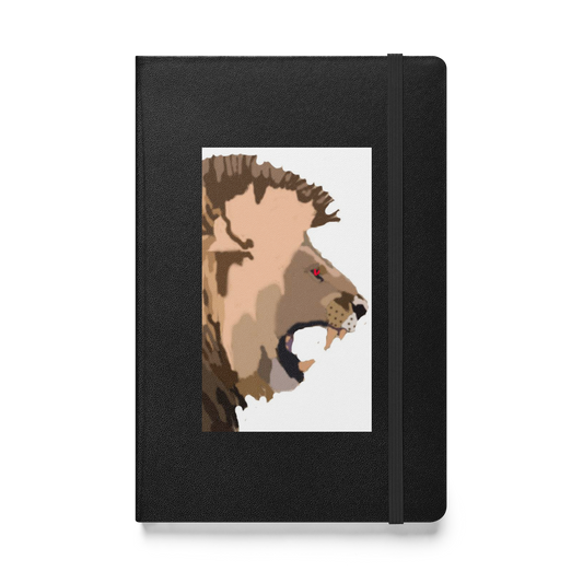 Like A Roaring Lion Hardcover Bound Lyric Notebook