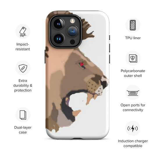 Like A Roaring Lion Tough Case for iPhone®
